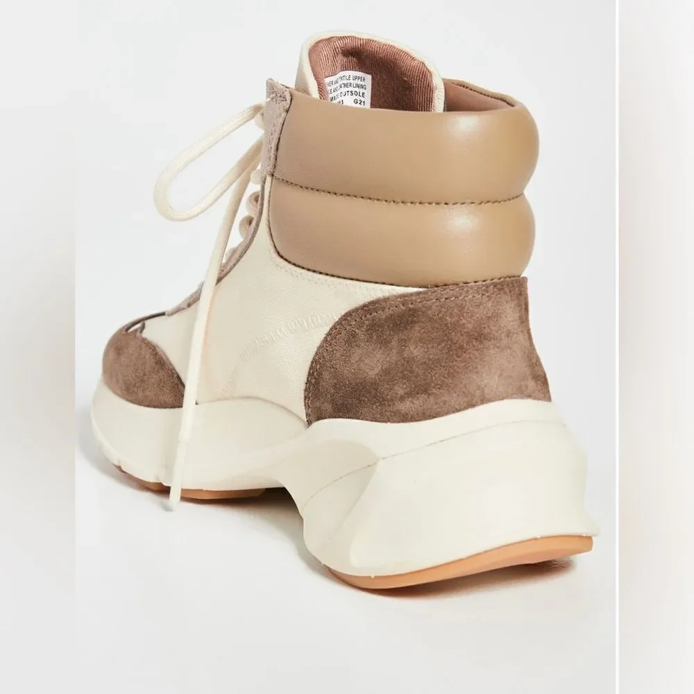 Tory‎ Burch Good Luck Hiker, Cream/Oakwood, Style 83840